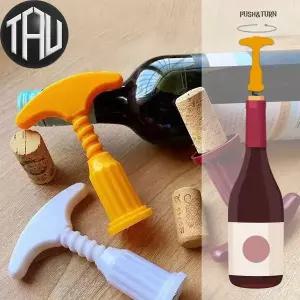 와인오프너 플라스틱 오프너 휴대용오프너 코르크따개