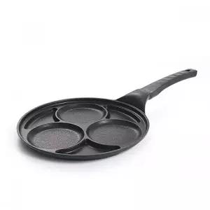 원형 에그팬 브런치 조리용 3구 다용도 계란 프라이팬