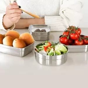 스테인리스 김치 저장용기 밀폐 보관통 스텐 반찬통