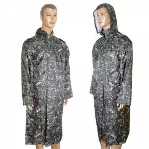디지털 방수 우비 일체형 레인커버 우의