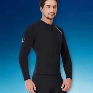 2mm 프리다이빙 ?슈트 남성 서핑 슈트 수트 잠수복 상의 M-ST001