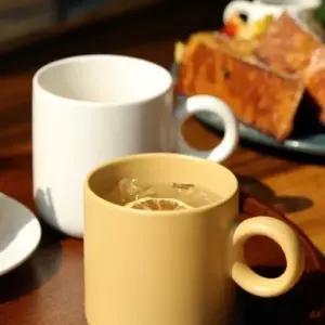 도자기 커피잔 머그컵 찻잔 6색 옵션 테이블웨어
