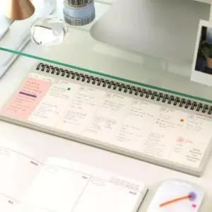 [룽스]탁상 탁상플래너 스케줄러 다이어리 위클리