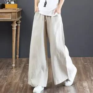 [룽스]밴딩 린넨팬츠 마바지 린넨통바지 (사이즈추가)8컬러