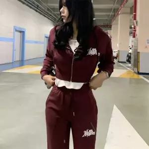 [다잇템] 여자 Y2K 후디집업 나염 부츠컷바지 트랙수트 탱크 세트