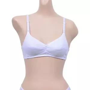 [하프클럽/]주니어 AA컵 노와이어 글로리 브라 에어로쿨 패턴 순