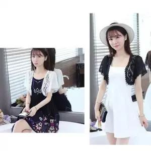 [라일리여성의류] Rly 자켓 원피스 코트 볼레로 미니 쉬폰가디건 짧은