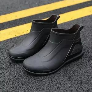 [라일리] Rly 남자 비올때 눈 레인부츠 짧은 장화 앵클부츠 가