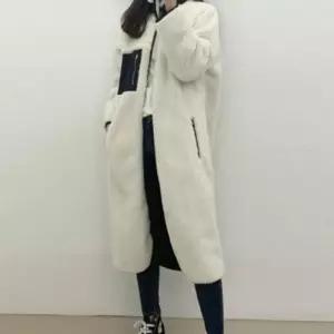 [라일리여성의류] Rly 후리스 여성 롱 점퍼 양털 여성 양면 점퍼 아우