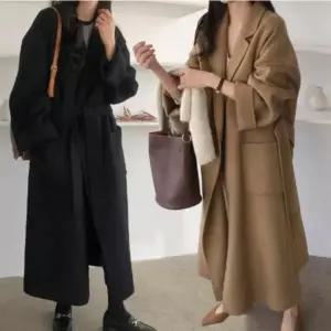[하프클럽/셀러허브_여성트랜드패션]여성 겨울코트 겨울 모직 여유핏 2컬러