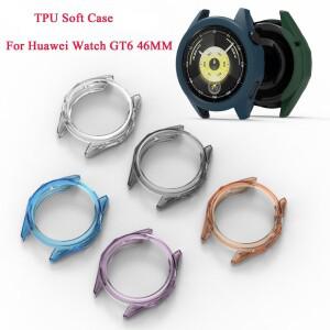 화웨이 워치 GT 6 41MM 범퍼 커버 보호 스킨 TPU 소프트 쉘 프로텍터 케이스 가드 프레임