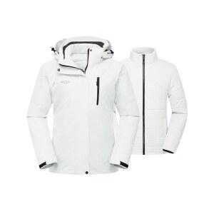 여성용 3 in 1 방수 스키 재킷 방풍 겨울 스노우코트 스노보드 따뜻한 레인코트