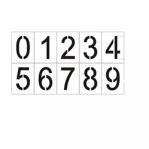 도색판 숫자 플레이트 스프레이 스텐실 알파벳
