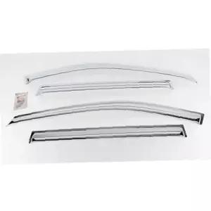 코란도 스포츠 전용 차양막 크롬 썬바이저 방수 빗물받이 차량용 선바이저