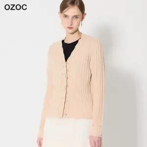 [오조크] 브이넥 단추 가디건