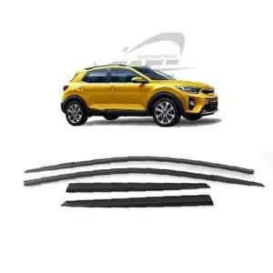 블랙 썬바이저 창문 커버 스토닉 차량용 차양 방수 장치