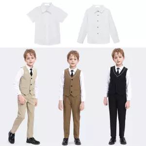 앤디 화이트라인 반팔or긴팔 3버튼 정장 세트(양장조