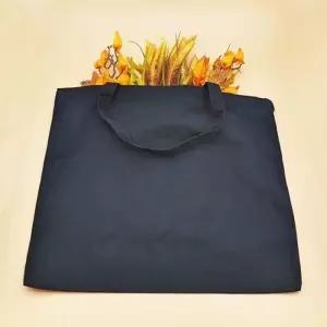 ( )캔버스백 무지 블랙 가로L 그림가방 숄더백 판촉가방 캔버스가방 에코백