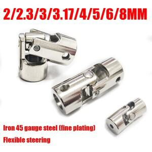 Rc 보트 자동차 로봇 카르단 조인트 짐벌 커플링 샤프트 모터 커넥터 범용 2mm 3.175mm 10mm