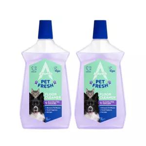 아스토니쉬 광택제 먼지제거 바닥클리너 펫 프레쉬 1L 2개