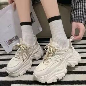 여성 3컬러 데일리 키높이 플랫폼 클래식 어글리슈즈