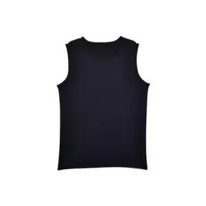신축 쿨론 남성 머슬 민소매런닝 - 블랙 헬스티셔츠 WF4D3AB