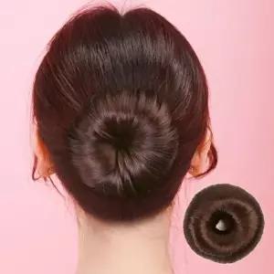 똥머리 가발 올림머리 당고머리 만두머리 부분 가발 (KYR-W8DCDC5)