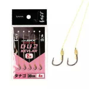 원투채비 루어낚시용품 케블라 채비 쭈꾸미채비 (WFKN3CP)