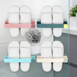 슬리퍼거치대 화장실 실내화걸이 신발정리대 욕실수납 욕실화보관