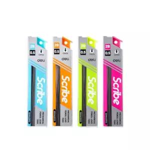 E7003 2B 샤프심 0 5mm 60mm 12개동아 스테들러 B사프심 HB 펜텔