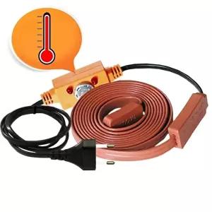 고품질 B열감지 동작센서 수도 동파방지 열선 2M 한파 동파열선 수도열선 파이프동파 전열선 WFHU2GX