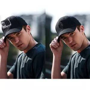 햇 볼캡 모자 마운트 헤드 고프로 히어로 7 6 5 4 3 2로브라켓 캠브 액션브 부품 카메라 어댑터 아답타 로