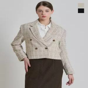 [원더플레이스][골라(GOLA)] TWEED CROPED JACKET