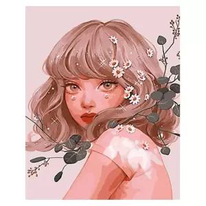 (OH) OH-M 명화 유화그리기 A-277 눈망울 소녀 40x50페인팅 팝아트 홈인테리어 그림그리기세트 액자만들기