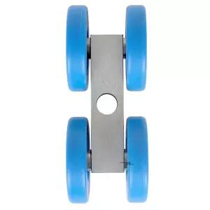 HK캐스터 나일론 행거 레일 항가차 4륜 컨베이어 특 항가 롤러 HC-11030 로라 도어 바퀴 SRSN