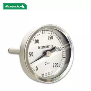 뉴테크 아날로그 온도계 바베큐 그릴 조리용 요리내부 고기 제빵 캠핑용품 팬션 디지털 소품 측정