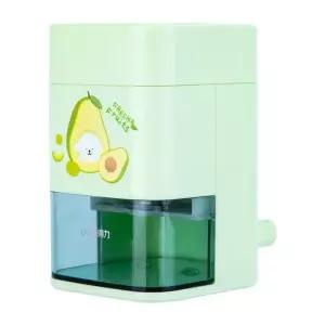 델리 후르츠 오토피드 연필깎이 그린 71154GR꽂이 세트 지우개 필통 학용품 볼펜 샤프 샤프심