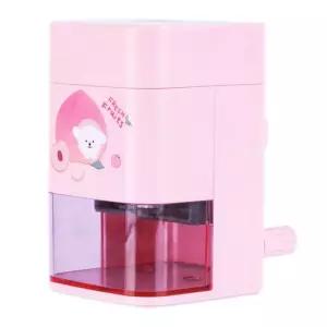 델리 후르츠 오토피드 연필깎이 핑크 71154PK꽂이 세트 지우개 필통 학용품 볼펜 샤프 샤프심