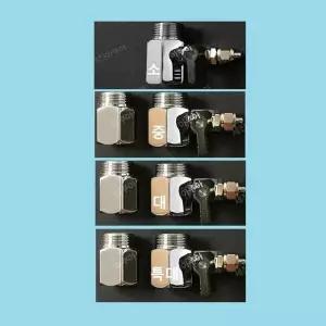 좋은 품질 정수기부품 수도 아답터 대(26mm)중 2439 수전용품 아터 소