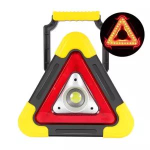 이씀 차량용 LED 비상삼각대사고 표시 안전등 유도등 신호등 삼각등 비상등 용조명