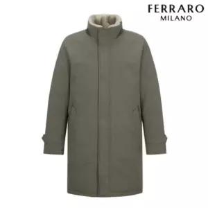 [AK분당점] [페라로밀라노] 양털 스텐카라 다운 코트 브라운 AM0DCT45258