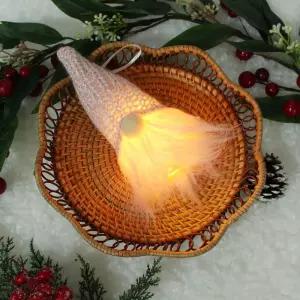 Jdt LED 트리 오너먼트 2p세트 모자산타소품 장식 크리스마스 성탄절 악세사리 액세서리