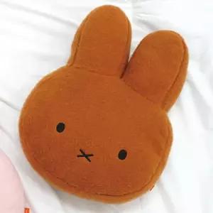 미피 얼굴 쿠션 브라운소파쿠션 쇼파쿠션 쿠션 토끼쿠션 인형쿠션 캐릭터