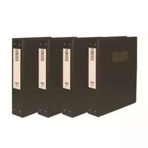 면장철 A4 100매 흑색 비닐파일 클리어화일케이스플라스틱 A4클 클화일 학원 문구 정리 종이