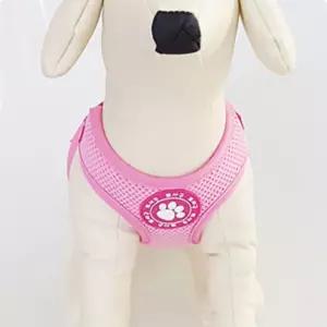 애견 슬림메쉬 하네스 강아지 가슴줄 핑크 XL반려 산책 매하 매쉬 메쉬 반려