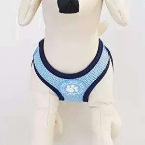애견 슬림메쉬 하네스 강아지 가슴줄 블루 XL반려 산책 매하 매쉬 메쉬 반려