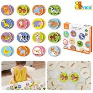 비가 V51308 메모리게임 32P블록 블럭 장난감 기억력