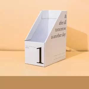 종이서류트레이보관함 파일꽂이 서류함 1번카파핑크 하늘 회색 흑색 깔끔한자료정리 도면 노랑 적색 청색