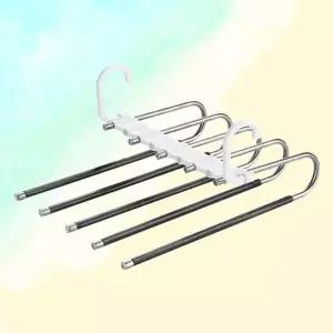 논슬립 바지걸이 접이식 정리용 옷걸이 바지정리 (WFKKERO)