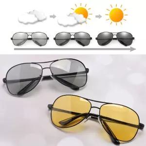 변색 편광 보잉 선글라스 안경 야간 운전 옐로우 선글 썬라스 패션 자외차단 블루라이트 낚시 남자 여자 자